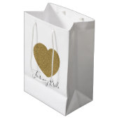 私の花嫁のギフトバッグのため ミディアムペーパーバッグ (正面アングル)