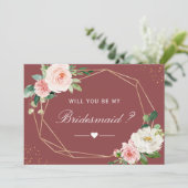 私の花嫁のシナモンバラフローラ 招待状 (スタンド正面)