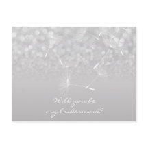 私の花嫁のダンデリオン・グレー・シルバーになってくれないか？