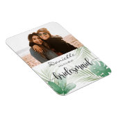 私の花嫁のトロピカルモンステラのマグネットになってくれるか? マグネット (右側)