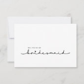 私の花嫁のハートプロポーショ頼ン・カードか 招待状 (正面)