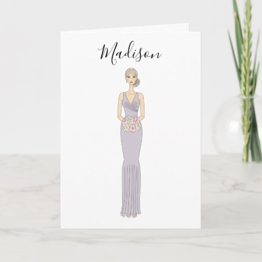 私の花嫁のプロポーザルのカードか カード (正面)