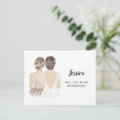 私の花嫁のプロポーザルのカードか ポストカード (スタンド正面)