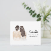 私の花嫁のプロポーザルのカードか ポストカード (スタンド正面)