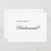 私の花嫁のプロポーザルのカードか ポストカード (正面/裏面)