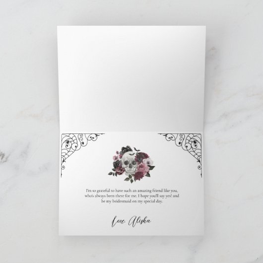 私の花嫁のメイドか？君がいないとブーなんて言えない カード (内部)