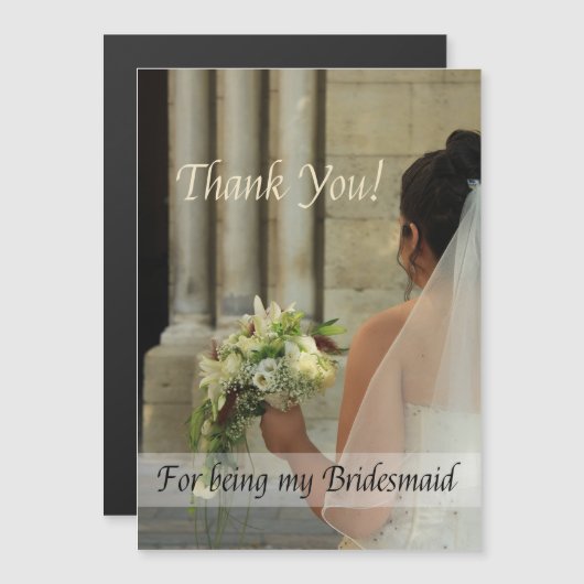 私の花嫁のメイドになってくれてありがとう (正面/裏面)