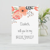 「私の花嫁のメイドになってくれないか」フローラ赤面 招待状 (スタンド正面)