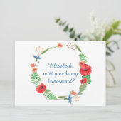 「私の花嫁のメイドになってくれないか」フローラ 招待状 (スタンド正面)