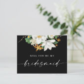 私の花嫁のメイドになってくれないか。ヴィンテージツバキ ポストカード (スタンド正面)