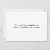 私の花嫁のメイドになってくれないか？ 招待状 (裏面)