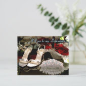 私の花嫁のメイドになってくれない？ インビテーションポストカード (スタンド正面)