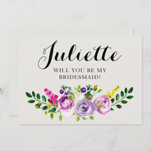 私の花嫁のメイドになってくれない？カスタマイズ可能なカード（5時間365日） 招待状 (正面/裏面)