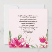 私の花嫁のメイドになってくれない？カスタム招待状カード 招待状 (裏面)