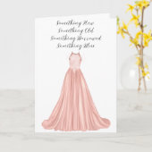 私の花嫁のメイドになってくれない? カード (黄色い花)