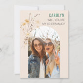 私の花嫁のメイドになってくれない？カード 招待状 (正面)