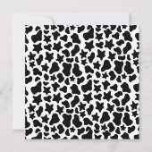 私の花嫁のメイドになってくれない?デニムインビタティの女の子 招待状 (裏面)