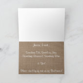 私の花嫁のメイドになってくれない？ヒマワリ素朴ー 招待状 (内部)