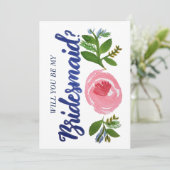 私の花嫁のメイドになってくれない？フローラとブルーカード 招待状 (スタンド正面)