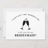 私の花嫁のメイドになってくれない？ブランチ&バブリー 招待状 (正面)