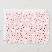 私の花嫁のメイドになってくれない？ブランチ&バブリー 招待状 (裏面)