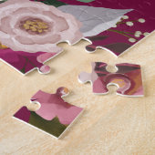 私の花嫁のメイドになってくれない?ムーディフローラ水彩 ジグソーパズル (側面)