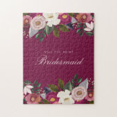 私の花嫁のメイドになってくれない？ムーディフローラ水彩 ジグソーパズル (縦)