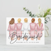 私の花嫁のメイドになってくれない？ロブスカードの女子 招待状 (スタンド正面)