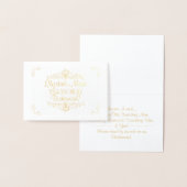 私の花嫁のメイドになってくれない？ヴィンテージ 華美 箔カード (ディスプレー)