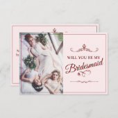 私の花嫁のメイドになってくれない?三つの嘘をつく花嫁 エンクロージャーカード (正面/裏面)