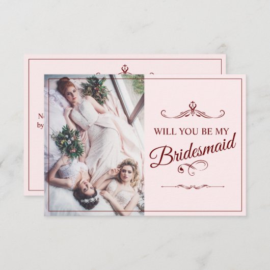 私の花嫁のメイドになってくれない?三つの嘘をつく花嫁 エンクロージャーカード (正面/裏面)