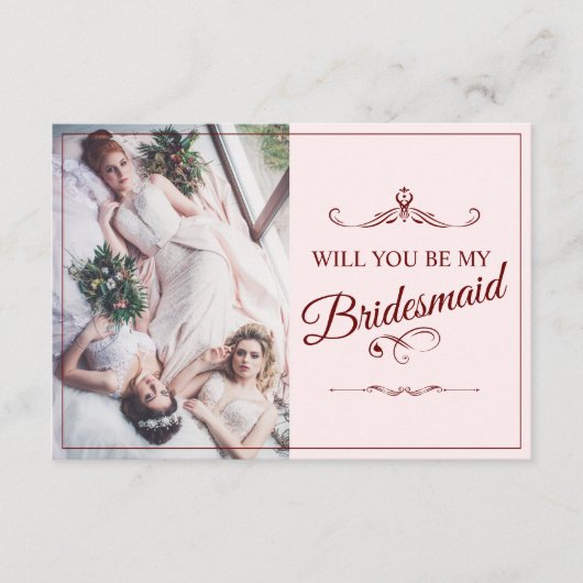 私の花嫁のメイドになってくれない?三つの嘘をつく花嫁 エンクロージャーカード (正面)