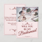 私の花嫁のメイドになってくれない？三つの嘘をつく花嫁 エンクロージャーカード (正面/裏面)