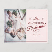 私の花嫁のメイドになってくれない?三つの嘘をつく花嫁 シーズンポストカード (正面)