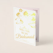 私の花嫁のメイドになってくれない？三つの嘘をつく花嫁 箔カード (正面)