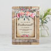 私の花嫁のメイドになってくれない？ |国素朴フローラ 招待状 (スタンド正面)