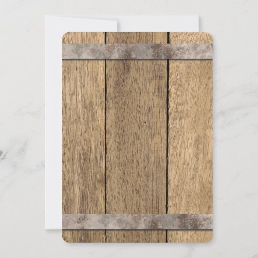 私の花嫁のメイドになってくれない? |国素朴フローラ 招待状 (裏面)