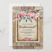 私の花嫁のメイドになってくれない？ |国素朴フローラ 招待状 (正面)