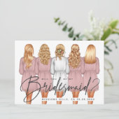 私の花嫁のメイドになってくれない？女子のローブV2 Invite 招待状 (スタンド正面)