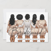 私の花嫁のメイドになってくれない?女子のローブV3 招待状 (正面)