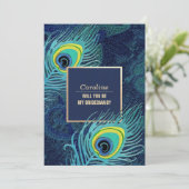 私の花嫁のメイドになってくれない？孔雀の羽 招待状 (スタンド正面)