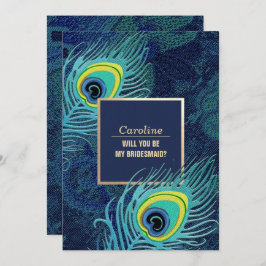 私の花嫁のメイドになってくれない？孔雀の羽 招待状