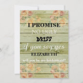 私の花嫁のメイドになってくれない？ 招待状 (正面)