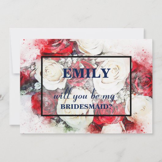 私の花嫁のメイドになってくれない？ 招待状 (正面)