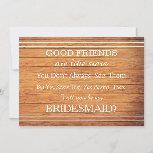 私の花嫁のメイドになってくれない？ 招待状 (正面)