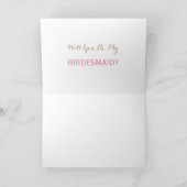 私の花嫁のメイドになってくれない？ 招待状 (内部)