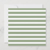 私の花嫁のメイドになってくれない？明るい赤紫色グリーンフローラ 招待状 (裏面)