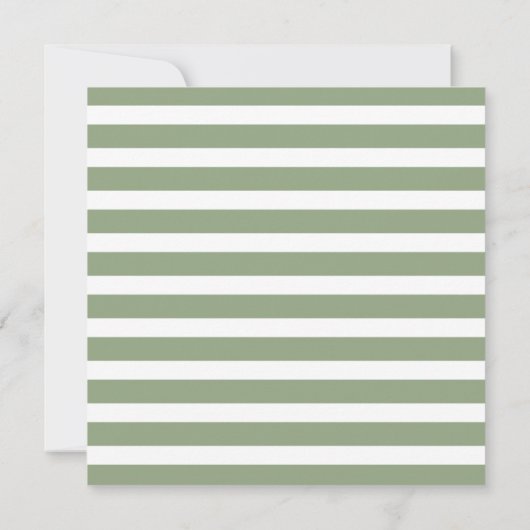 私の花嫁のメイドになってくれない？明るい赤紫色グリーンフローラ 招待状 (裏面)