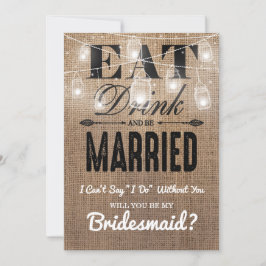 私の花嫁のメイドになってくれない？ |花嫁素朴のメイド 招待状