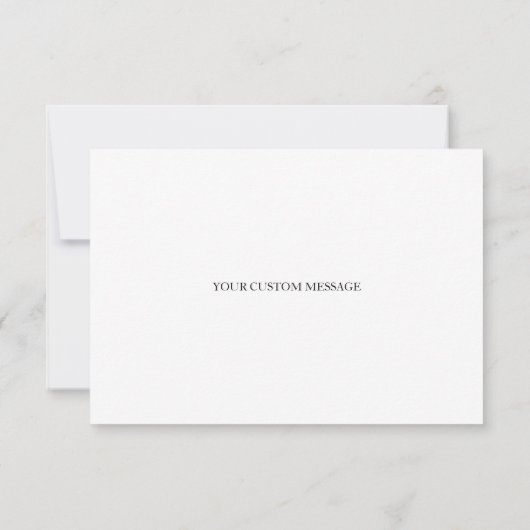 私の花嫁のメイドになるかどうか – バラ金ゴールド 招待状 (裏面)